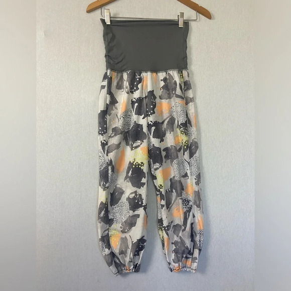 Lululemon Om Pant Mini Art Pop White Multi / Slate  Size 2 - Picture 2 of 13